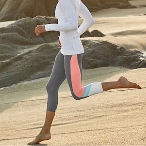 Athleta Color Block Leggings